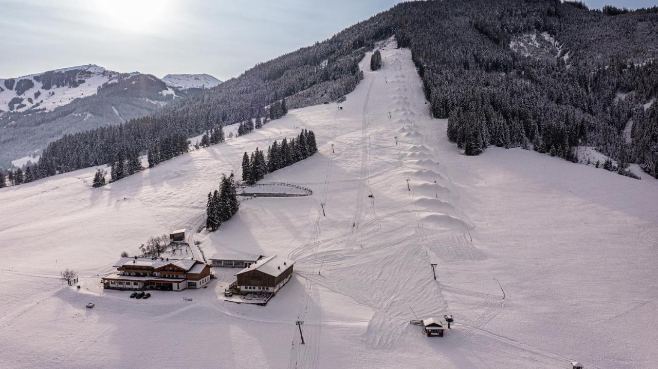 Berggasthof Hinterreit Maria Alm am Steinernen Meer Exterior foto