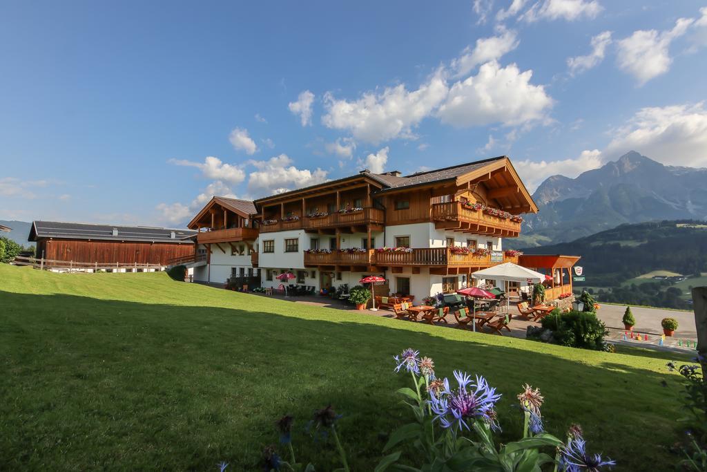 Berggasthof Hinterreit Maria Alm am Steinernen Meer Exterior foto